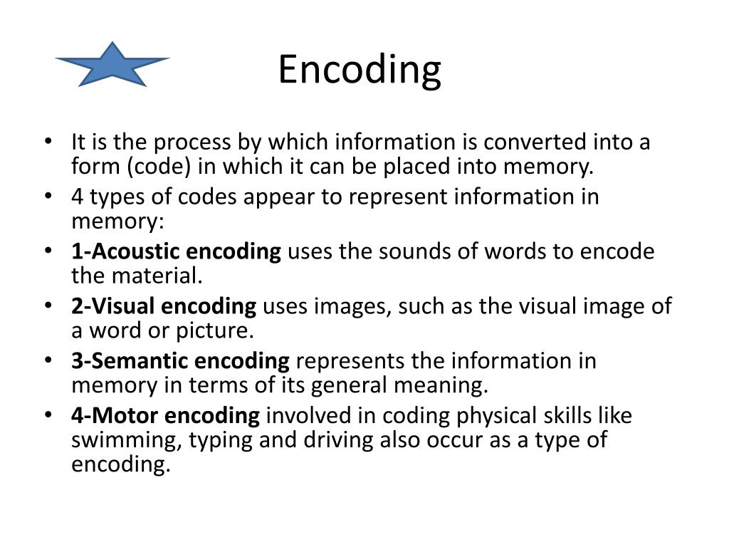 Encode Meaning