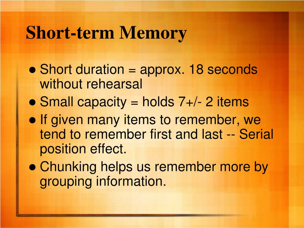 PPT - MEMORY: Multi-Store Model PowerPoint Presentation, free download ...