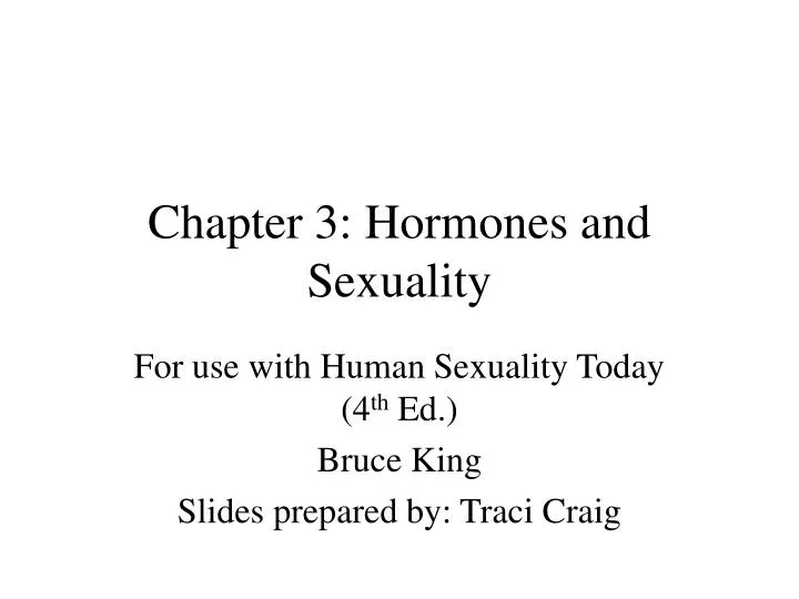 Hormones And Sexuality 112