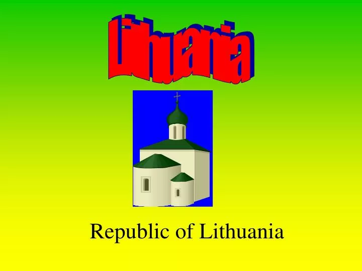 republic of lithuania n.