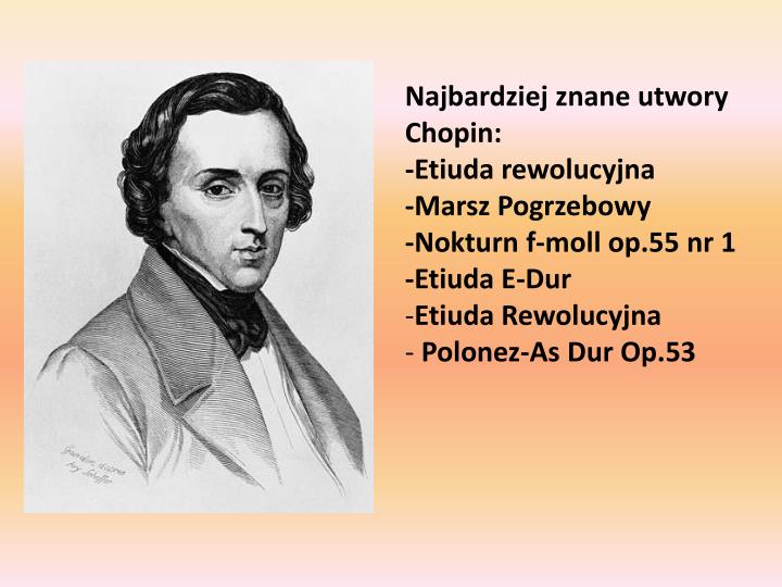 PPT - Fryderyk Chopin PowerPoint Presentation - ID:1070257