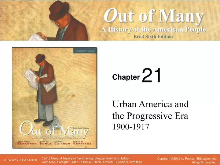 urban america and the progressive era 1900 1917 n.