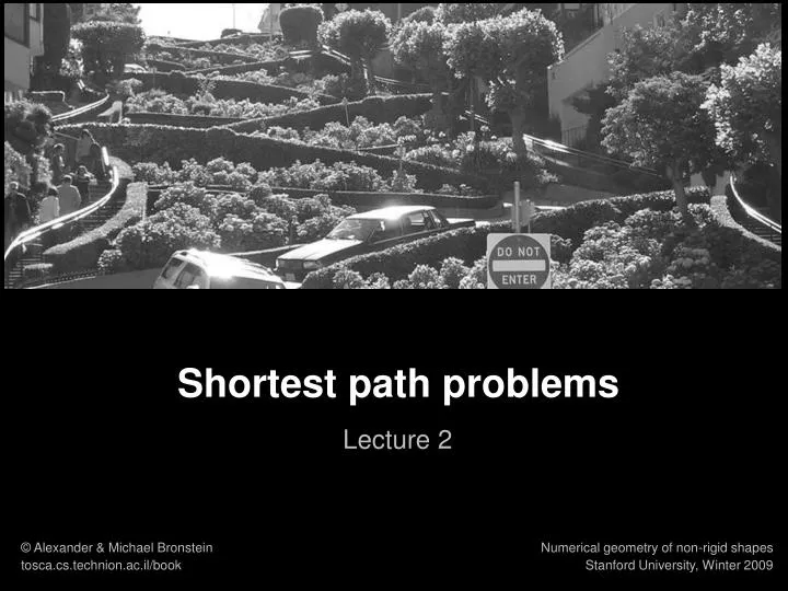 PPT - Shortest path problems PowerPoint Presentation, free download ...