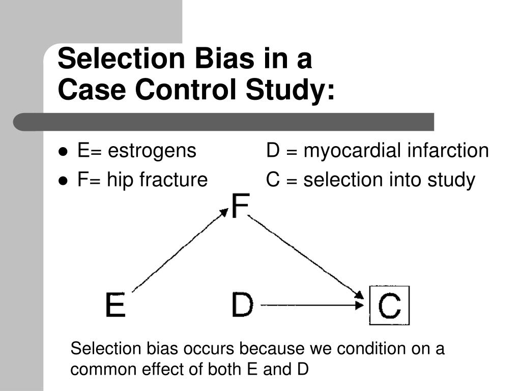 case study for selection bias