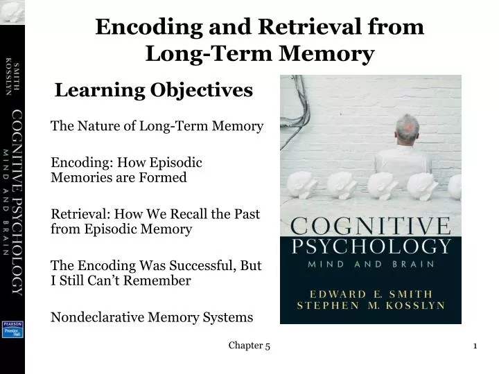 encoding and retrieval from long term memory n.