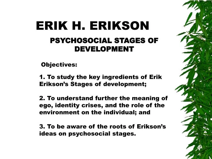 PPT - ERIK H. ERIKSON PowerPoint Presentation, free download - ID:1072474