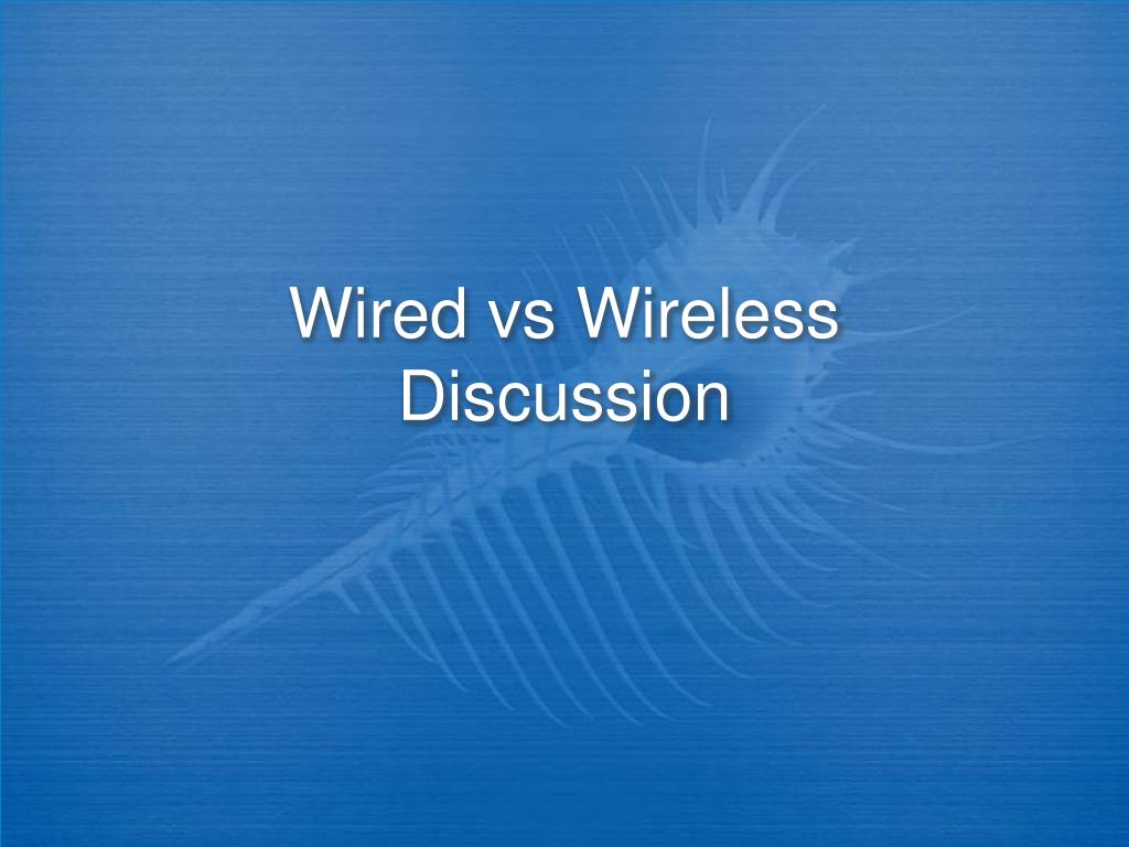 Diff Wire & Wireless Comm Slide, PDF, Wireless Lan
