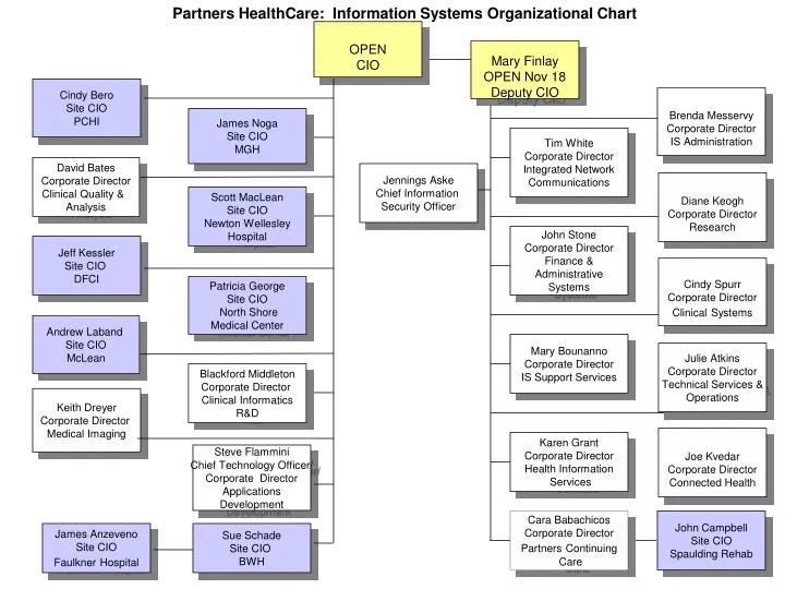 Cio Organization Chart