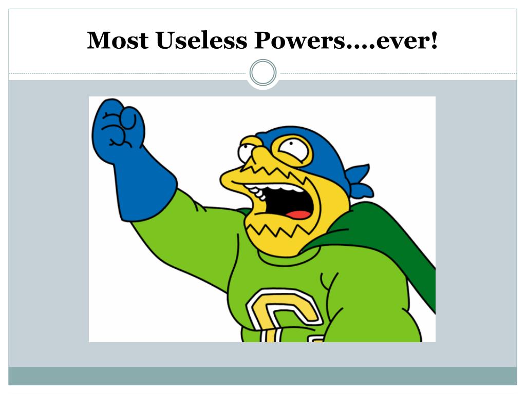 Ppt Most Useless Powersever Powerpoint Presentation Free Download