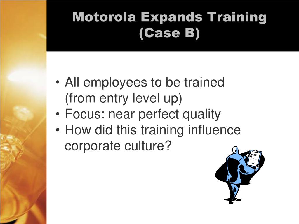 motorola training and development case study