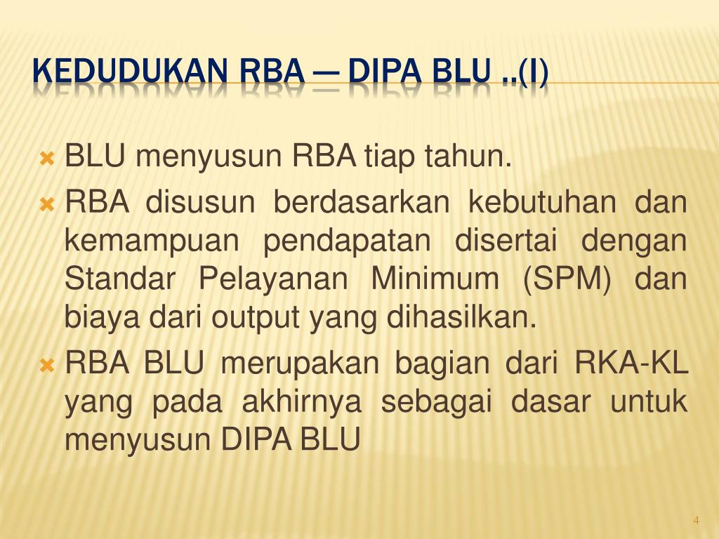 PPT - RENCANA BISNIS DAN ANGGARAN ( rba ) PowerPoint Presentation, free ...