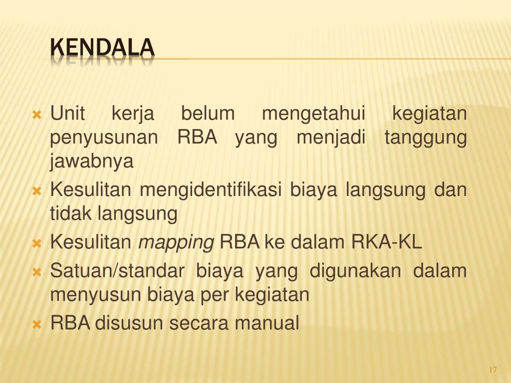 PPT - RENCANA BISNIS DAN ANGGARAN ( rba ) PowerPoint Presentation, free ...