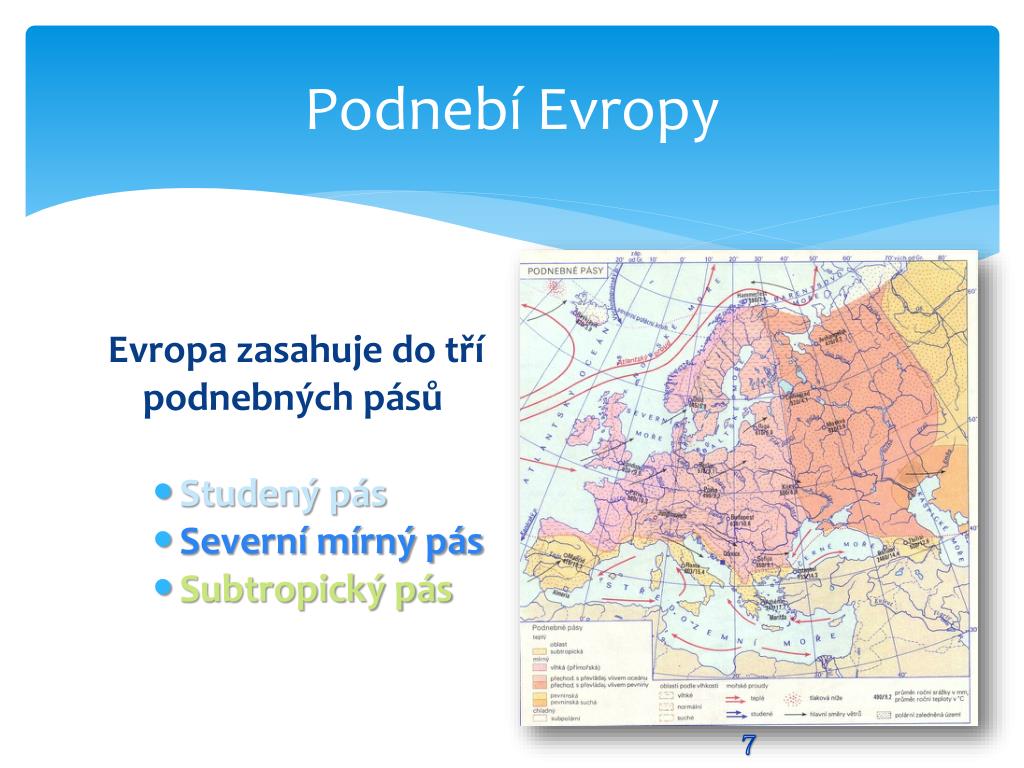 PPT - EVROPA – povrch, vodstvo, podnebí PowerPoint Presentation, free  download - ID:1081660