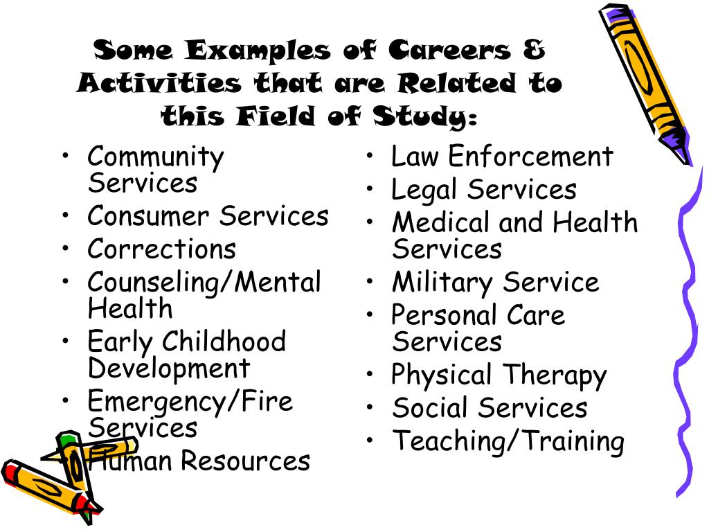 What To Put For Field Of Study For High School