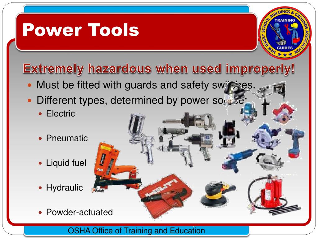 PPT HAND and POWER TOOL SAFETY PowerPoint Presentation, free download