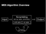 md5 algorithm overview