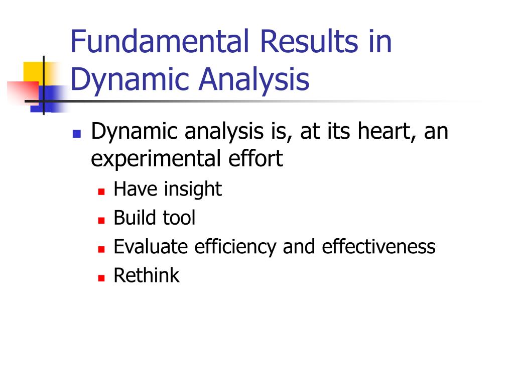 dynamic analysis phd thesis