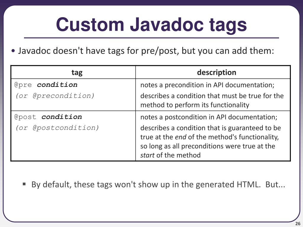 Tagged java