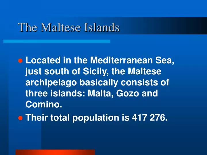 the maltese islands n.