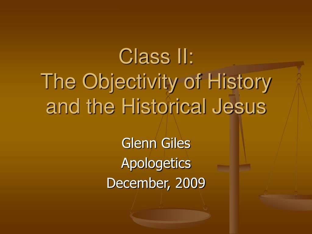 what is historical objectivity