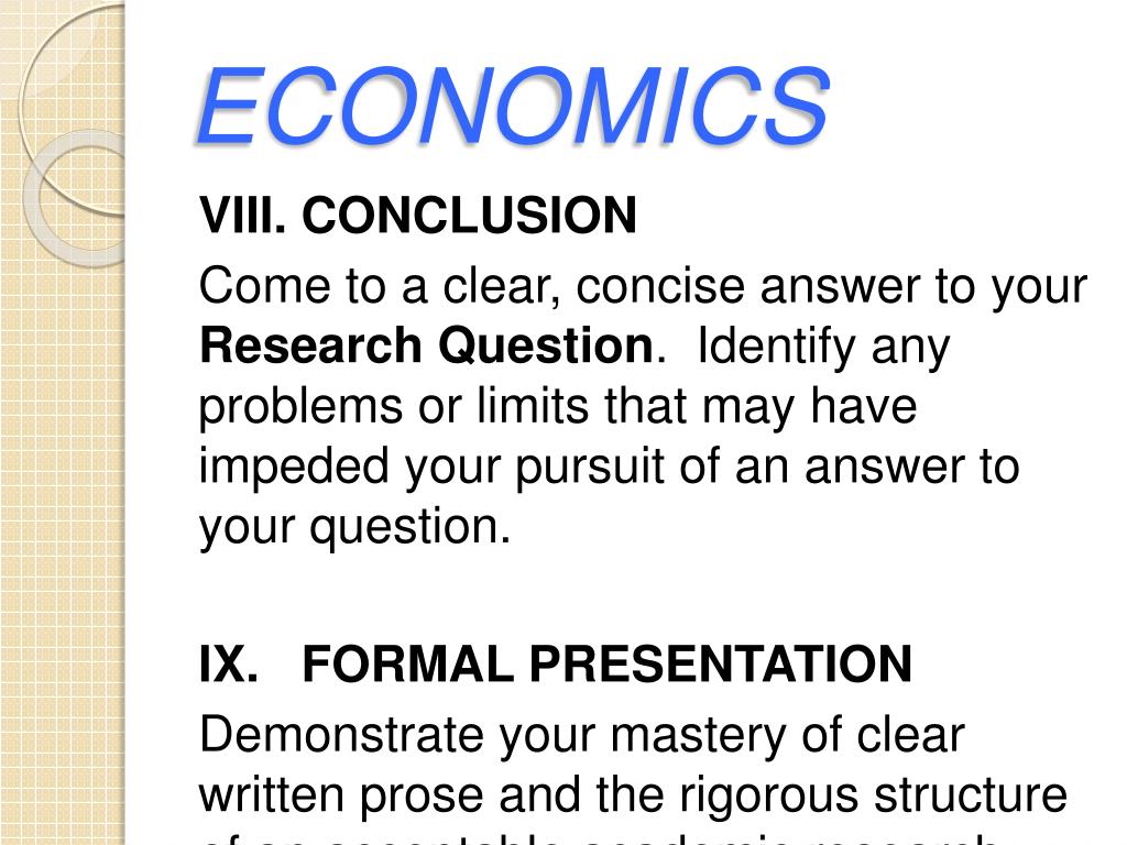 ib economics extended essay examples