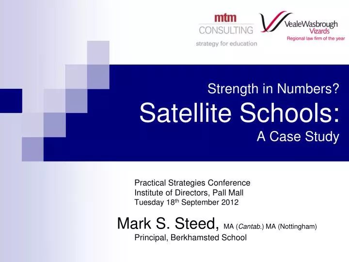 PPT Strength in Numbers? Satellite Schools A Case Study PowerPoint