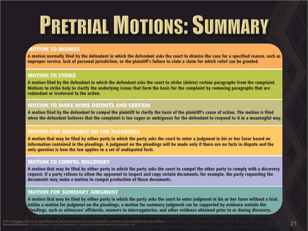 Ppt Chapter 3 Court Procedures Powerpoint Presentation Free Download Id1089763 5889