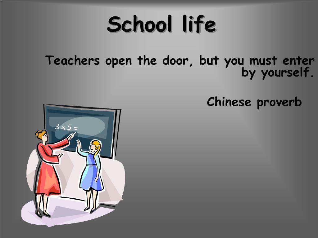 presentation on school life