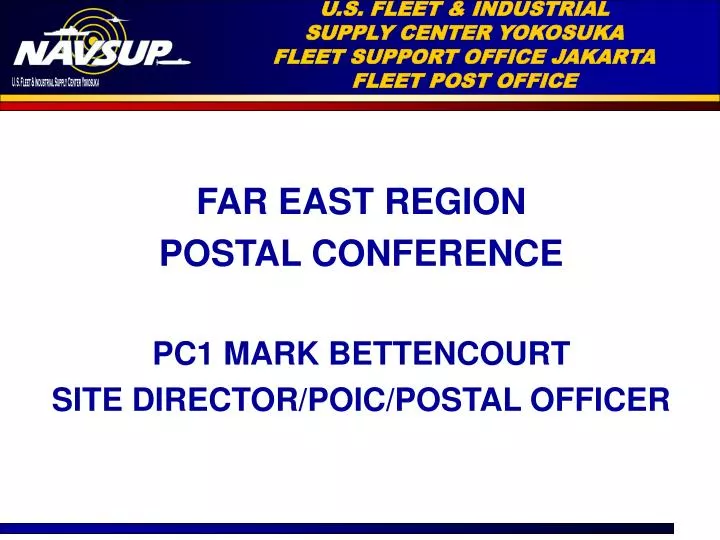 u s fleet industrial supply center yokosuka fleet support office jakarta fleet post office n.