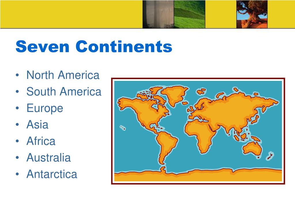 7 continents presentation