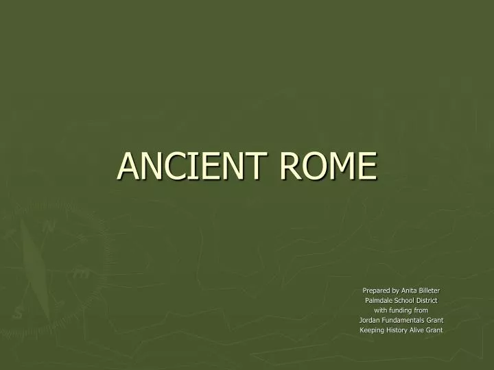 ancient rome n.