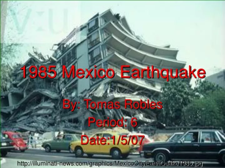 1985 mexico earthquake n.