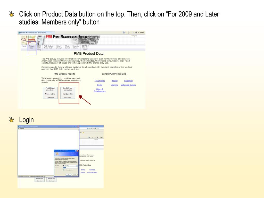 PPT - Quick Guide: Using the PMB Category Reports Online Tool ...