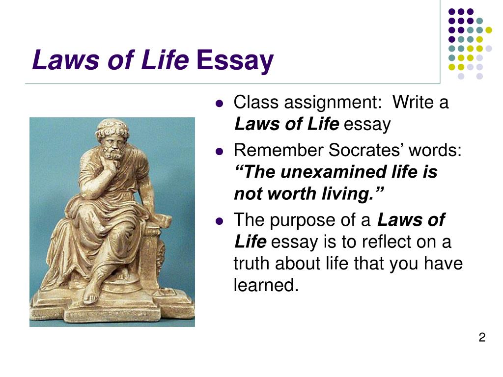 bbb laws of life essay ohio