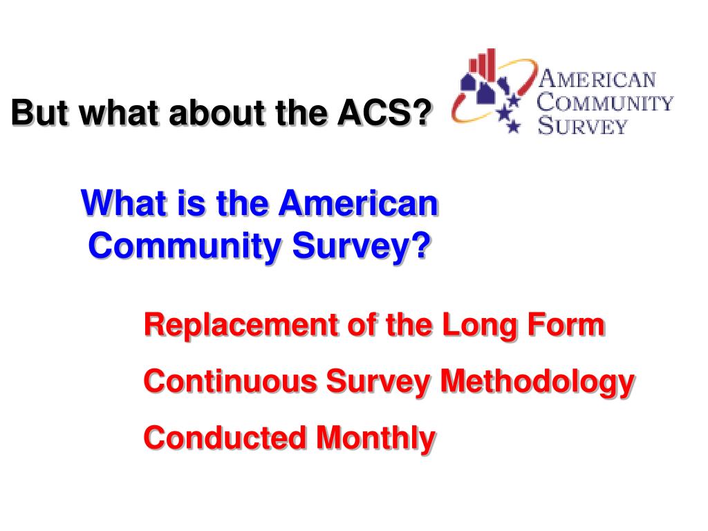 PPT - But what about the ACS? PowerPoint Presentation, free download ...