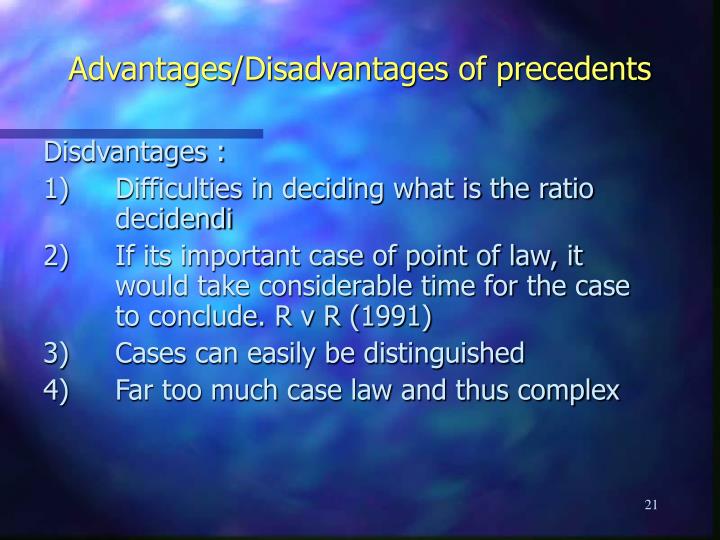 advantages and disavantages of law making advantages and disavantages of law making