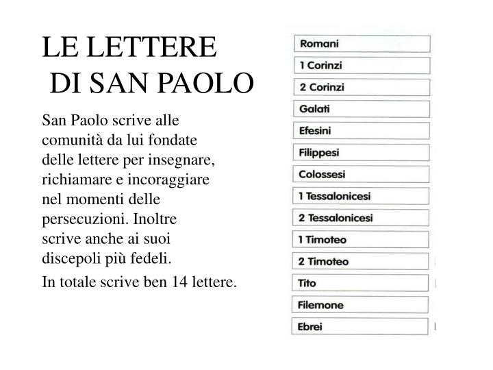 La Più Bella Lettera Di San Paolo PPT - SAULO – SAN PAOLO PowerPoint Presentation - ID:1096755