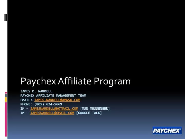 paychex affiliate program n.