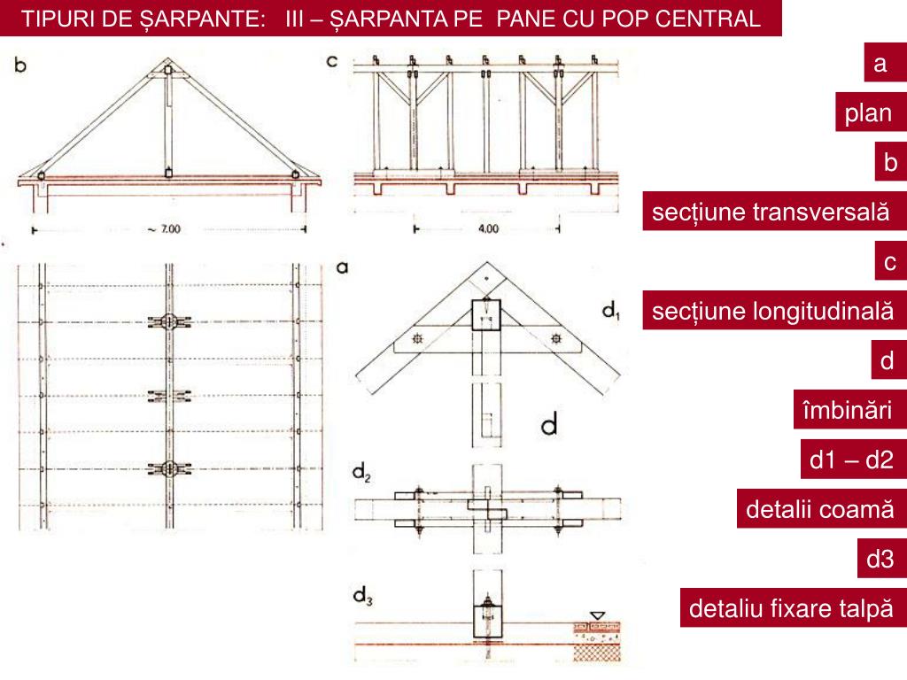 PPT - ȘARPANTE PowerPoint Presentation, free download - ID:1099892