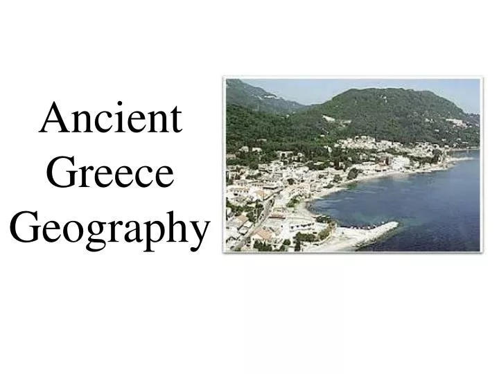 ancient greece geography n.