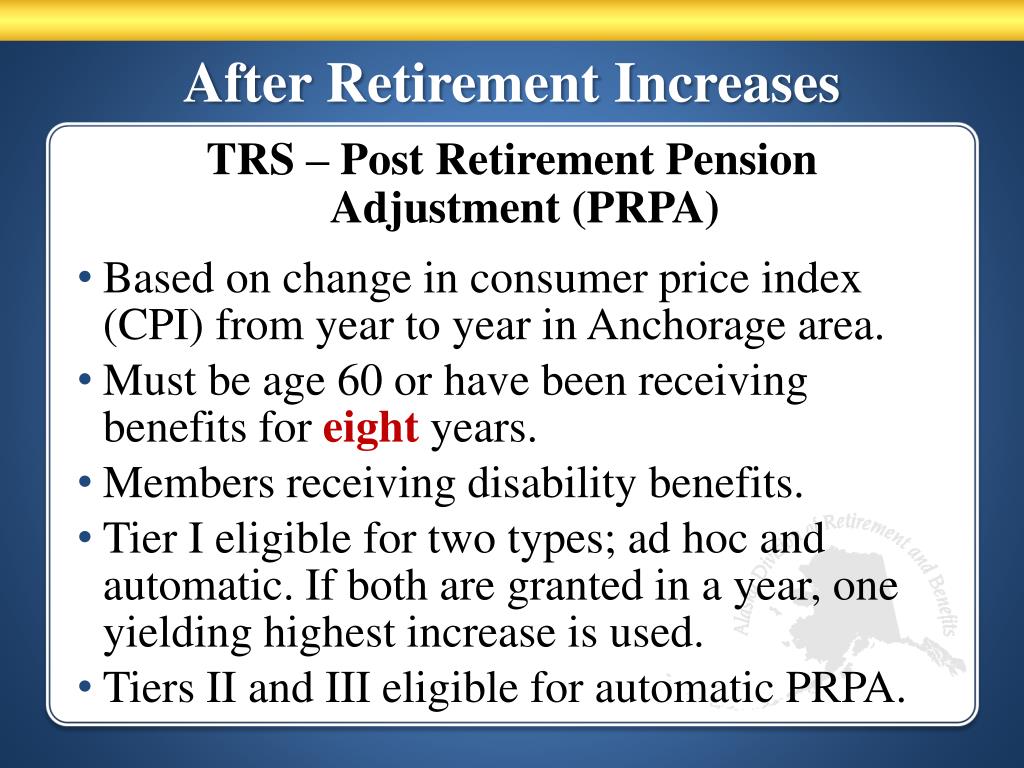 PPT PERS and TRS The Retirement Process PowerPoint Presentation, free