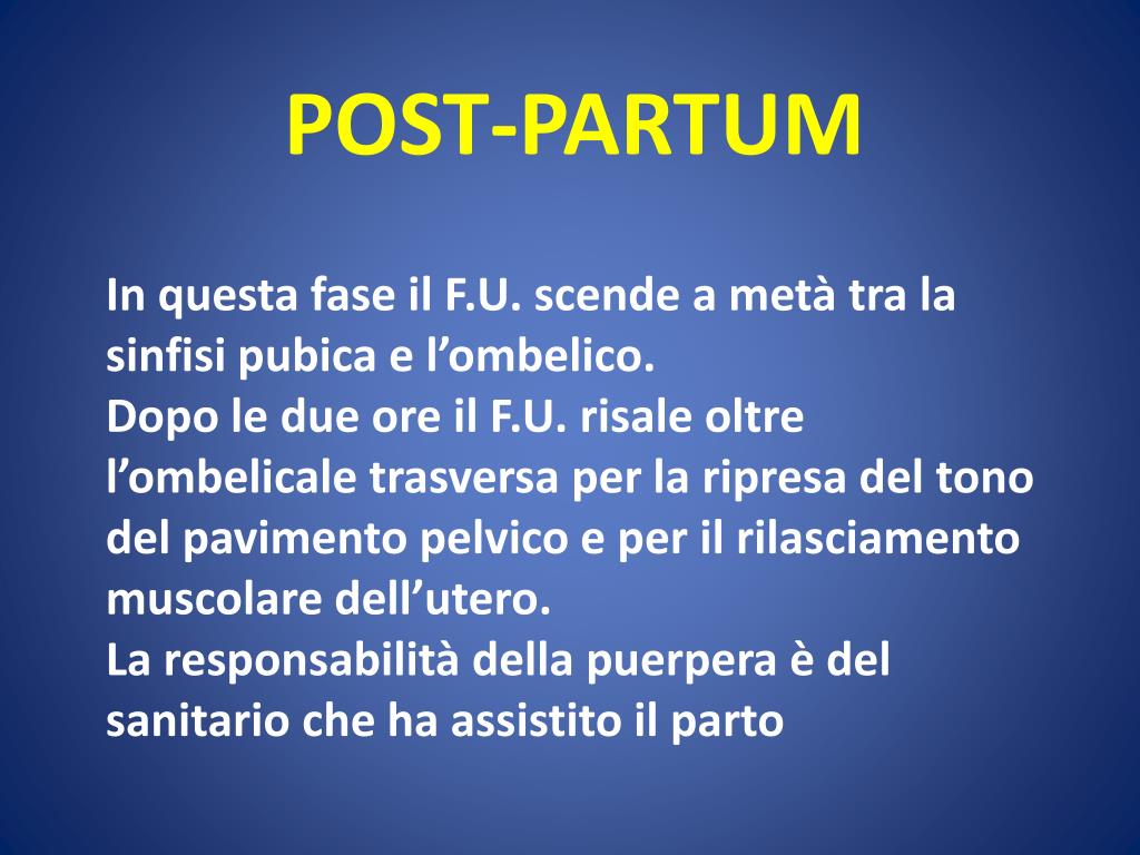 PPT - PUERPERIO E LATTAZIONE PowerPoint Presentation, free download -  ID:1101071