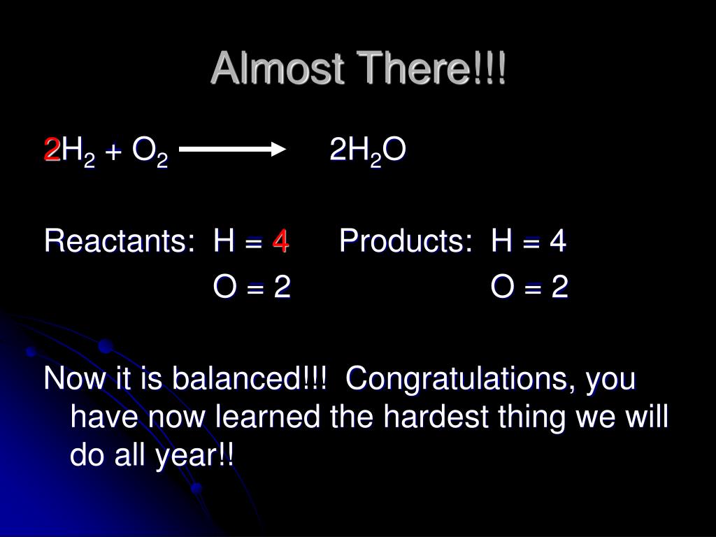 PPT Counting Atoms and Balancing Chemical Equations PowerPoint