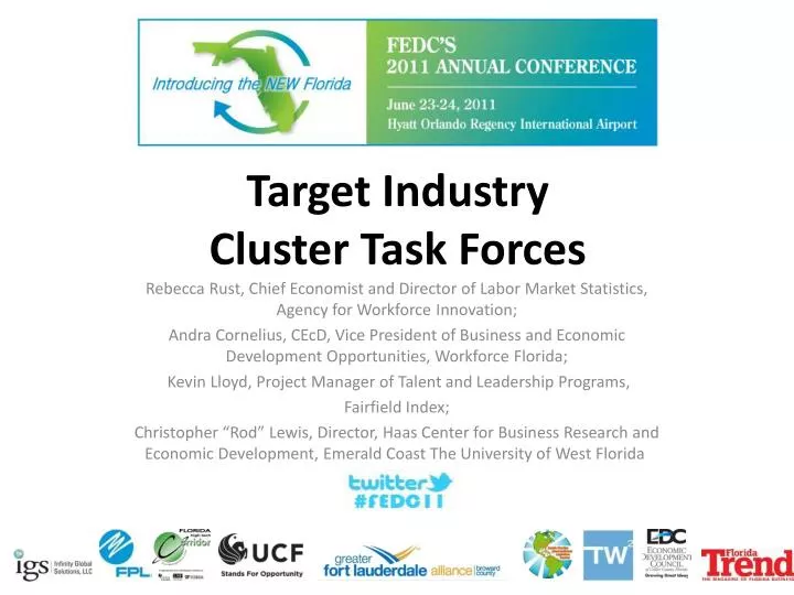 target industry cluster task forces n.