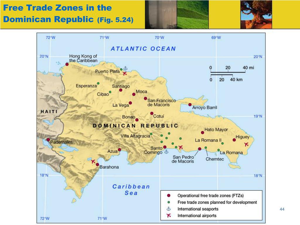 Dominican Republic Time Zone Map - Map