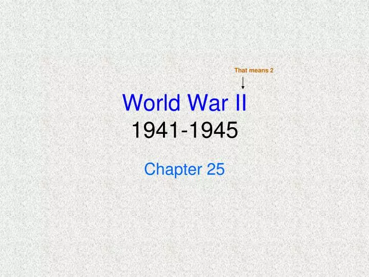 world war ii 1941 1945 n.