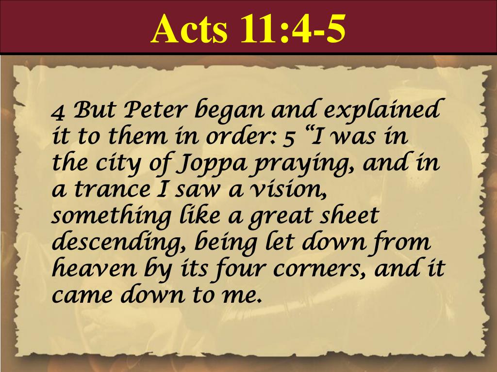 PPT - Book of Acts Chapter 11 PowerPoint Presentation, free download -  ID:1103136