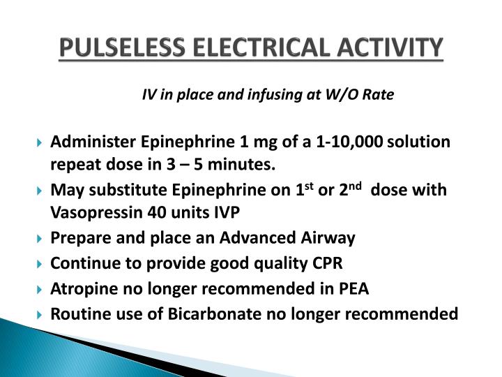 do you shock pulseless electrical activity do you shock pulseless electrical activity