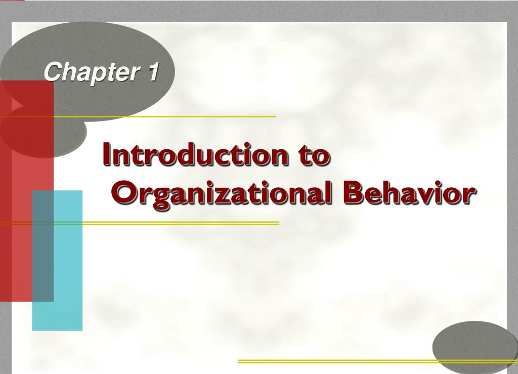 dissertation about organizational behavior