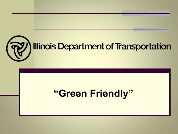PPT Green Friendly PowerPoint Presentation Free Download ID 1103485